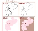 デフォルメかわいい動物イラスト描きます ペットイラスト対応可能！個性豊かなかわいい動物イラストです♪ イメージ2