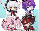 アイコンやグッズにぴったりなちびキャラお届けします ジャンルに合わせたSDキャラを丁寧に制作します イメージ1