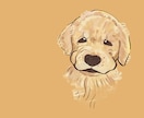 わんこの似顔絵描きます わんこのお顔から首までの似顔絵を描きます イメージ6