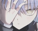 SNS用アイコン描きます 儚い少女やクール美少女描きます イメージ2