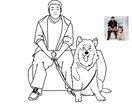 シンプルでお洒落なイラスト描きます お写真を元に似顔絵イラストをお描きします！ イメージ3