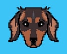 愛犬をドット絵でお描きします 犬好きの方はぜひっ！アイコンやグッズに！ イメージ6