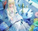 背景付き美少女イラスト描けます オリジナルの美少女イラストをデジタルで描きます イメージ1