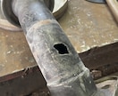 あなたの車・バイクのマフラー補修します 配管工の溶接資格者によるマフラー溶接補修！ イメージ7