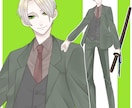 あなたの為に一枚のイラストをお描ききいたします ポップ　可愛い　立ち絵　小説表紙　BLも可能 イメージ6