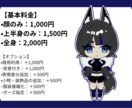 個性が際立つSDキャラをお届けします 【商用可】SNS／アイコン／配信／一枚絵など。 イメージ2