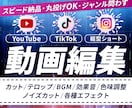 1分以内の動画編集5本まで承ります シーンに合ったテロップやアニメーションで動画をより見やすく イメージ1
