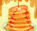 食べ物の写真を美味しそうなイラストにします 商用利用可能！アイコンやメニュー表などにも！ イメージ4
