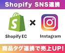 Shopifyとインスタショッピングの連携をします インスタアカウントにショッピング機能を追加して売上UP! イメージ1