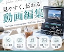 YouTube・SNS動画を見やすく編集します Instagram・TikTok・YouTube対応 イメージ1