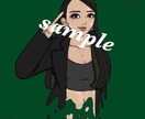 KAWAII♡SNSアイコン描きます みなさまのSNSアイコンKAWAII♡くします！！ イメージ2