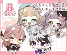 即日納品対応可能！デフォルメイラストお描きします キャラデザからの対応も可能！お急ぎの方も大歓迎！ イメージ3