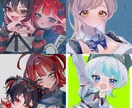 幅広い絵柄と雰囲気でSNS向けイラスト制作します ダークなイラストからポップな可愛いイラストまで幅広く描けます イメージ5