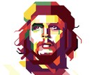 WPAP Artを作ります 思い出の人、憧れの人、ずっと残したい人をアートにしませんか？ イメージ2