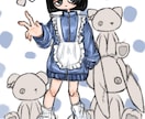 4月までの特別価格ポップで目を惹くイラストかきます アイコンなど用途に合わせた個性あるオリジナルイラスト イメージ2