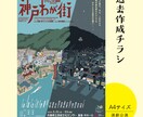 現役デザイナーが舞台公演のチラシ制作します 演劇/イベント/コンサートなどチラシでイメージを表現します！ イメージ5