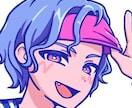 ポップでかわいいアイコンイラストや1枚絵を描きます ポップ＆ビビッド！SNS用アイコン・一枚絵制作します イメージ5