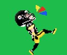 ドットキャラアイコンを作成します SNS向けにスポーツ関係のドットキャラアイコンを作成致します イメージ4