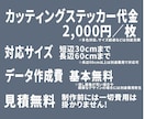 オリジナルのカッティングステッカーの作成代行します お店用文字から趣味のオリジナルデザインまで自由に作れます！ イメージ2