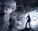 ダークな雰囲気のイラストを描きます どこか仄暗いダークで奇妙な雰囲気のイラストが好きな方へ イメージ9