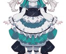 あなただけの立ち絵を格安で制作します 可愛い絵柄でキャラクターデザイン・立ち絵を制作します! イメージ3
