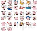ゆるかわいいLINEスタンプ制作します ポップでたのしいオリジナルスタンプ制作！ イメージ2