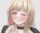 SNSアイコン・一枚絵・立ち絵を制作いたします リッチな美少女イラストが得意です！ イメージ1
