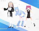 Vroidにて3Dモデル生成します Vrchat等アバターにも使用できます イメージ3