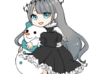 ふわっと可愛いミニキャラを描きます Vライバーさんから依頼殺到の「だっこ」SD！ イメージ2