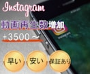 Instagramの動画、リール3500増加します IGTV対応します！インスタの拡散は是非！ イメージ1