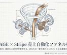 丸投げUTAGE×Stripe自動ファネル作ります DRM×最新AIで集客から決済・配信まで完全自動化！ イメージ1