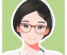 プロがアイコンを修正無料で描きます SNS等に使用できる主線なしのやさしい雰囲気のアイコンです イメージ3