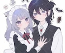 かわいいイラスト・1枚絵 作成します SNSや動画・配信用、アイコン、立ち絵など イメージ6