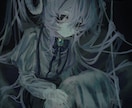 厚塗りでダークな雰囲気のイラスト制作します オリジナルの一枚絵、動画用サムネイルなど イメージ1