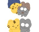 開始記念値下げ中！動物のデフォルメイラスト描きます SNSアイコンなどにおすすめです！ イメージ5
