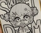グロかわポップなイラストを描きます ちょっとしたイメージやお題からでも作成可能！ イメージ10