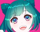 アイコン用イラストを描きます 顔～肩回りまで（アニメ塗り、厚塗り） イメージ3