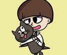海外のカートゥーンテイストの絵描きます 海外出身デザイナーが描くイラスト イメージ2