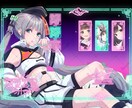 イラスト（Live2D可能）キャラデザします ゲーム会社イラストレーター、現在現役アニメーター イメージ3