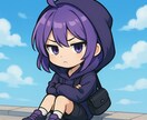 鮮やかで可愛いミニキャラを作成します ストリート系や悪ガキ風など幅広く対応！ イメージ6