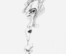 ペン画イラスト制作します あなたのイメージでオリジナルのペン画作品を描きます イメージ2
