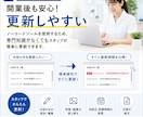 新規開業クリニック向け！ホームページ作成します スタッフでの微修正も可！月額保守費用も必要ありません イメージ7