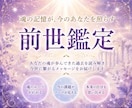 長年の経験を元に【前世鑑定】で魂の記憶を紐解きます 魂のルーツから、あなたの本質と今世のテーマを解きます イメージ1