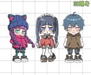 カジュアルやストリート系かわいい系等、色々承ります 先着3名限定価格。イラストから一括。かっこ可愛い3〜4頭身 イメージ6