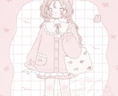ふわふわしたあたたかみのあるイラストお描きします 一枚絵、挿絵、サムネなどにいかがですか？ イメージ3