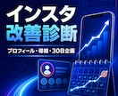 約1.8万人運用者がインスタ改善診断します プロフィール・導線・30日分の投稿企画を具体化 イメージ1