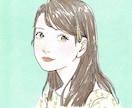 商用◎親しみやすく穏やかな印象のアイコンを描きます 大人かわいい人物アイコン！|商用◎|似顔絵風|副業 イメージ7