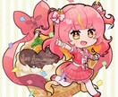 商用OK!SDキャライラストを作成します グッズやアイコンにオススメ！可愛いSDキャラを提供します。 イメージ2