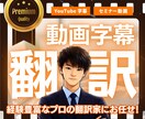 実績多数！プロの字幕翻訳家が、動画字幕を翻訳します YouTubeやセミナー動画の英字字幕が必要な方におすすめ！ イメージ1