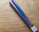 漆塗りのお箸お作りします カラフルな色漆のお箸！長く使える一点モノ！ギフトにも イメージ10